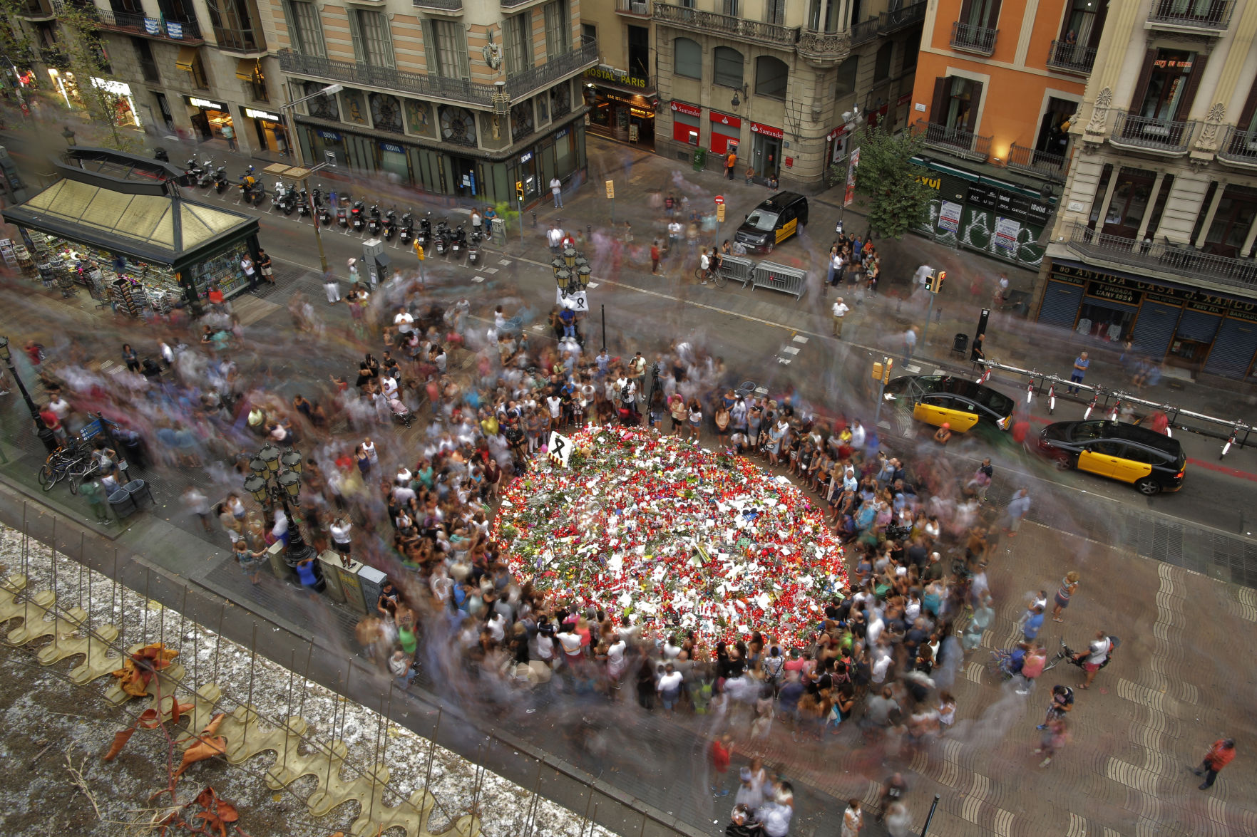 APTOPIX Spain Attacks
